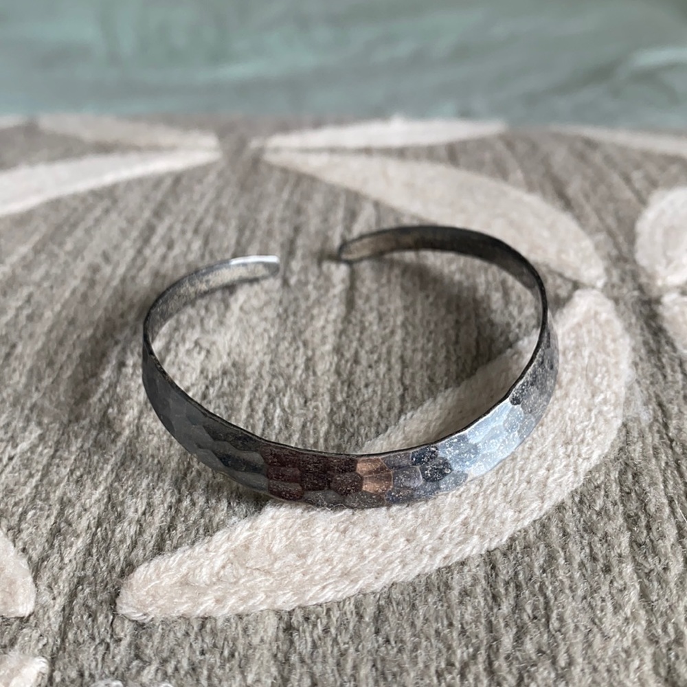 Silver Cuff Bracelet - polish me!